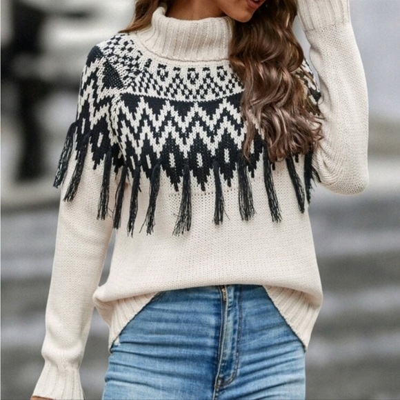 Sweaters | 71 Closeout Sale Ski Chalet Bohemian Chic Western Aztec ...
